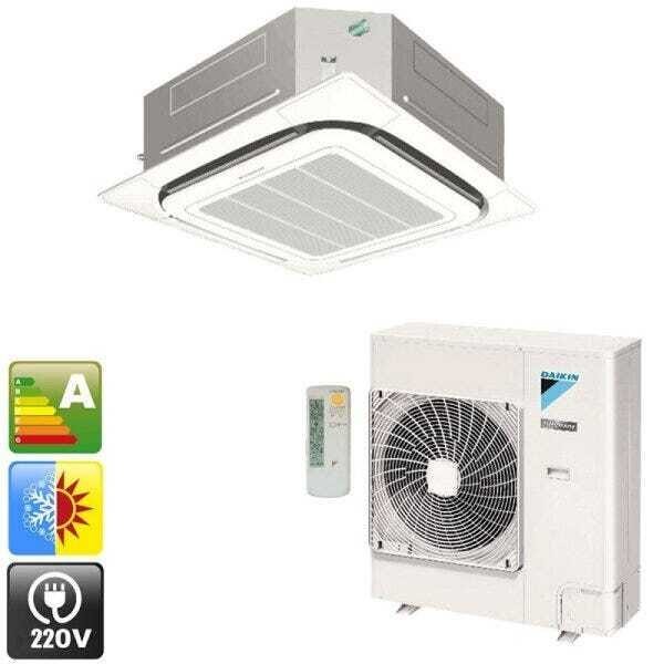 Ar-condicionado Split Daikin Cassete 36.000 Btu/h Inverter Quente/frio sem Grelha - 220v - 3