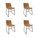 Ver imagem 3 de Conjunto 4 Cadeiras Classicas Estofadas Oxford Fratini
