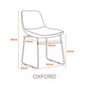 Ver imagem 2 de Conjunto 4 Cadeiras Classicas Estofadas Oxford Fratini