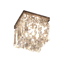Lustre plafon pequeno placas e bolas cristais legitimos Brilho Reluzente uso corredor hall - 3