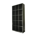 Ver imagem 3 de Armário Colmeia com 15 Nichos Estante Organizador Livreiro Preto Escritório Quarto Sala Comércio