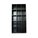 Ver imagem 5 de Armário Colmeia com 15 Nichos Estante Organizador Livreiro Preto Escritório Quarto Sala Comércio