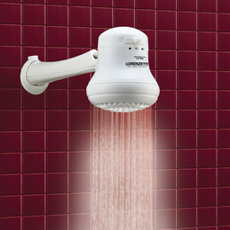 Chuveiro Lorenzetti Maxi Ducha Ultra 5500w 127v Branco 3t - 5