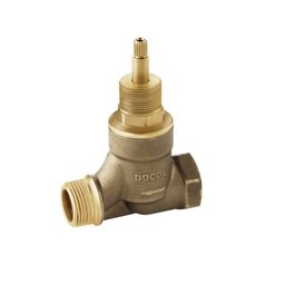 Registro Docolbase Cerâmico 3/4 Cerâmico 1/2 Volta. Docol - 1