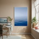 Ver imagem 1 de Quadro Decorativo Oceano Infinito-70x50cm:moldura Preta