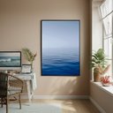 Ver imagem 2 de Quadro Decorativo Oceano Infinito-70x50cm:moldura Preta