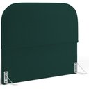 Ver imagem 1 de Cabeceira Cama Box Casal 140cm Orgânica Lanna W01 Bouclê Verde - Lyam Decor