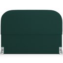Ver imagem 3 de Cabeceira Cama Box Casal 140cm Orgânica Lanna W01 Bouclê Verde - Lyam Decor