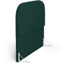 Ver imagem 6 de Cabeceira Cama Box Casal 140cm Orgânica Lanna W01 Bouclê Verde - Lyam Decor