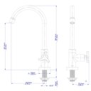 Ver imagem 2 de Torneira para Cozinha de Mesa 1/2 Trio Docol