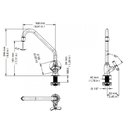 Ver imagem 2 de Torneira para cozinha 1/2" Docol Primor - 00673406