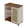 Buffet 1 Porta Joinville Pinho Off White - 3