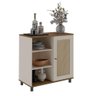 Buffet 1 Porta Joinville Pinho Off White - 5
