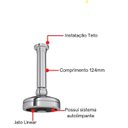 Ver imagem 5 de Ducha de Teto Circular com Tubo Cromado Deca Acqua Plus