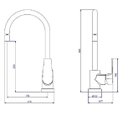 Ver imagem 6 de Torneira de Cozinha Misturador Deca Level Cromado 2271.c26