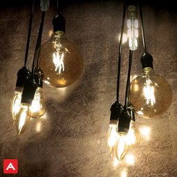 LâMpada Led Retrô 4w 2200k A60 E27 Pera Avant - 3