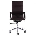 Ver imagem 2 de Cadeira de Escritório Alta Esteirinha Corino Base Rodizio 3301