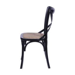 Cadeira de Madeira e Assento em Rattan 115 Or Design - 3 Cadeira de Madeira e Assento em Rattan 115 Or Design - 3