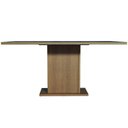 Ver imagem 7 de Conj. Mesa Tampo De Vidro 4 Cadeiras Rustic/Preto/silver