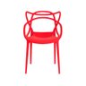 Cadeira Empilhavel Allegra Solna - Vermelho - 2