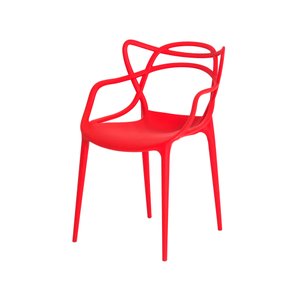 Cadeira Empilhavel Allegra Solna - Vermelho