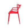 Cadeira Empilhavel Allegra Solna - Vermelho - 3