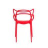 Cadeira Empilhavel Allegra Solna - Vermelho - 4