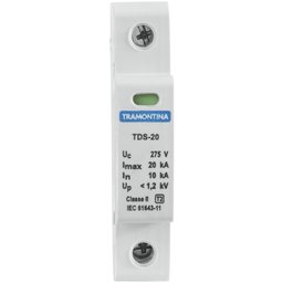 Dispositivo de Proteção contra Surtos Tramontina Tds 1 P 20 Ka 275 V Classe Ii - 1