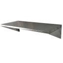Ver imagem 3 de Prateleira Aérea Aço Inox com Mão Francesa 100x40 Cm Nortinox