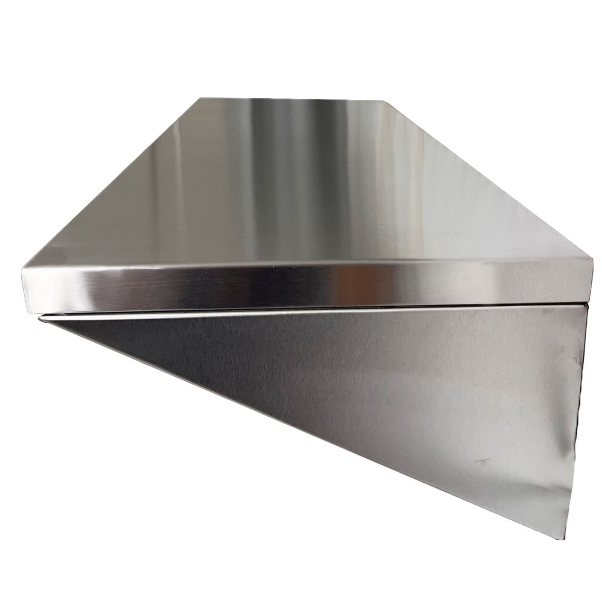 Prateleira Aérea Aço Inox com Mão Francesa 100x40 Cm Nortinox - 4