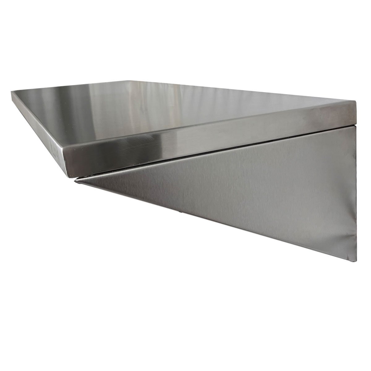 Prateleira Aérea Aço Inox com Mão Francesa 100x40 Cm Nortinox - 2