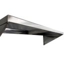 Ver imagem 7 de Prateleira Aérea Aço Inox com Mão Francesa 100x40 Cm Nortinox