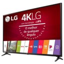 Ver imagem 2 de Smart TV LED 49 Polegadas Ultra Hd 4K Lg 49Uj6300 com Sistema Webos 3.5, Wi-Fi, Painel Ips, Hdr, Quick Acess