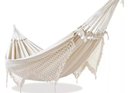 Ver imagem 1 de Rede de Descanso Balanço Lazer Confortável 1.40 X 3.60 M - Resistente Crua
