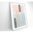 Ver imagem 4 de Quadro Abstrato Rosa e Azul Decor&quadros Abs025