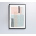 Ver imagem 6 de Quadro Abstrato Rosa e Azul Decor&quadros Abs025