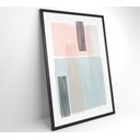 Ver imagem 3 de Quadro Abstrato Rosa e Azul Decor&quadros Abs025