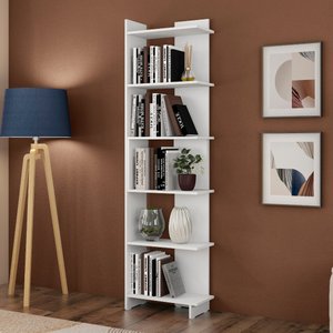 Estante Livreiro Organizador Multiuso Casa e Escritório Eccos - Branco