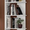 Estante Livreiro Organizador Multiuso Casa e Escritório Eccos - Branco - 3