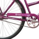 Ver imagem 4 de Bicicleta aro 26 Feminina c/Garupa e Cesto Paradise Free Action Violeta