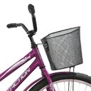 Ver imagem 3 de Bicicleta aro 26 Feminina c/Garupa e Cesto Paradise Free Action Violeta