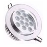 Spot Dicroica LED Direcional 12W Branco Quente Cromado - 1