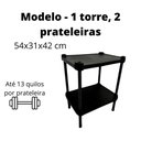 Ver imagem 3 de Estante Super Resistente Multiuso, Modular, 2 Prateleiras