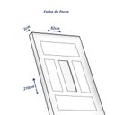 Ver imagem 3 de Folha de Porta de Madeira 210x82cm Postigo Eco Uniportas Natural