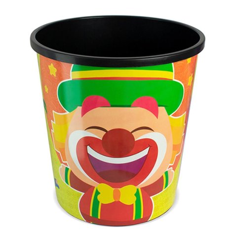 Lixeira Infantil Patati Patatá 10 Litro Cesto de Lixo Quarto