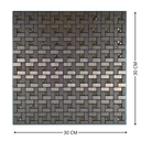 Ver imagem 4 de Pastilha Adesiva Aluminio Decoração Banheiro Cozinha Dourado