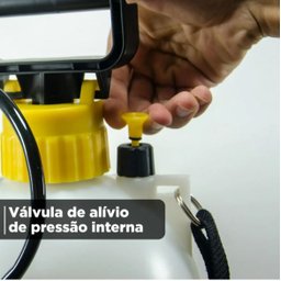 Pulverizador Borrifador Lateral 5 litros Compressão Manual Vonder - 8
