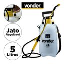 Ver imagem 2 de Pulverizador Borrifador Lateral 5 litros Compressão Manual Vonder