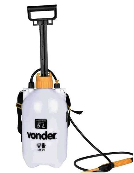 Pulverizador Borrifador Lateral 5 litros Compressão Manual Vonder - 4