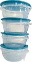Ver imagem 2 de Tupperware Kit 4 Peças Super Mini Instant 400ml Azul Caribe